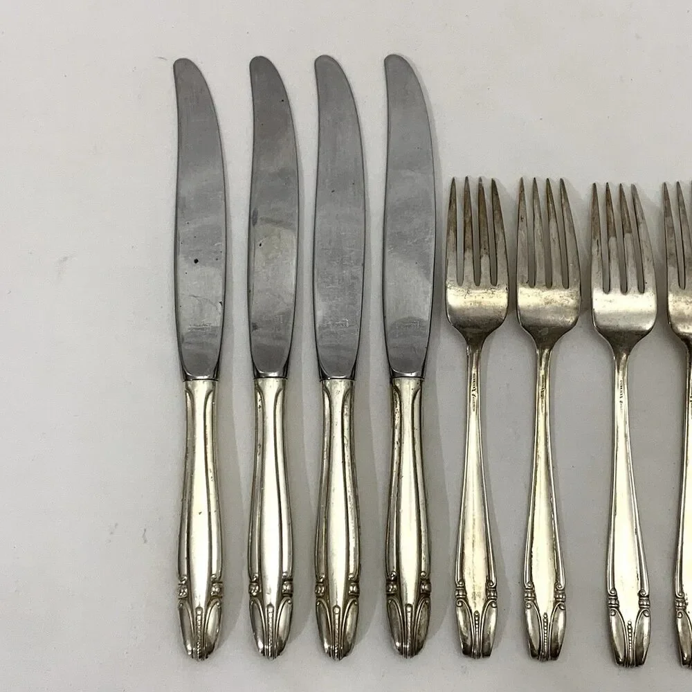 Stradivari by Wallace Sterling Silver Mixed of 12 Pieces